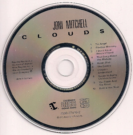Joni Mitchell : Clouds (HDCD, Album, RE, RM)