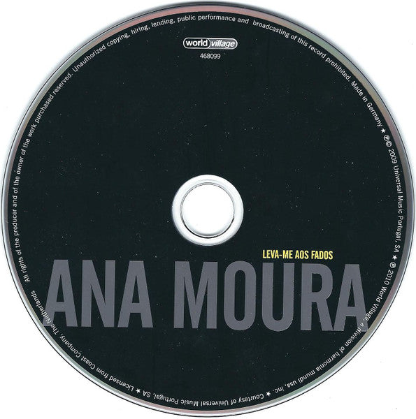 Ana Moura : Leva-me Aos Fados (CD, Album)