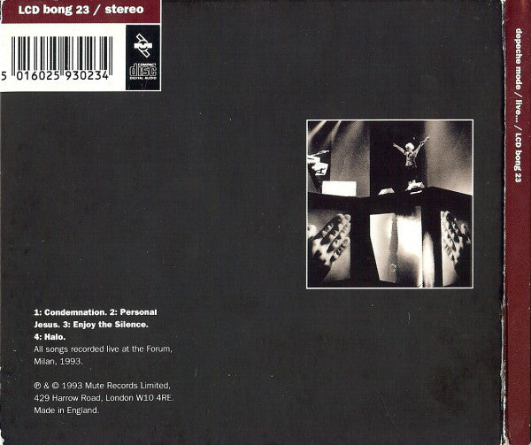 Depeche Mode : Live... (CD, Single, Ltd, Dig)