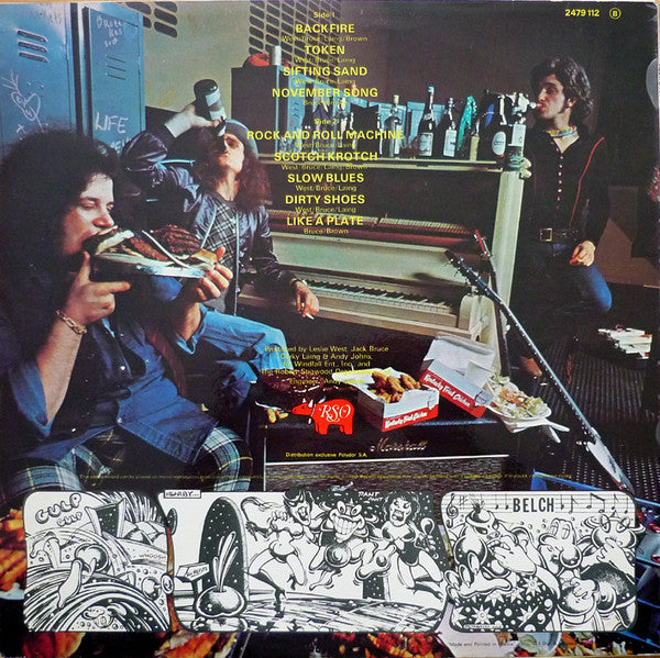 West, Bruce & Laing : Whatever Turns You On (LP, Album)