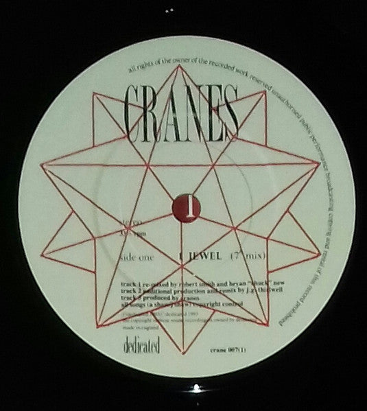 Cranes : Jewel (7", Single, 1/3 + Box)
