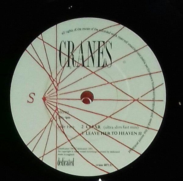 Cranes : Jewel (7", Single, 1/3 + Box)