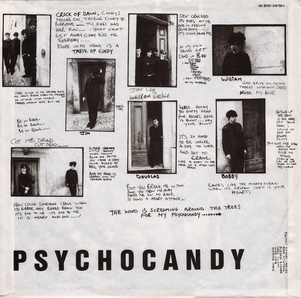 The Jesus And Mary Chain : Psychocandy (LP, Album)