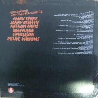 Big Band RTB* & Clark Terry, Johnny Griffin, Nathan Davis, Maynard Ferguson, Ernie Wilkins : Big Band RTB With American Guests (LP, Comp)