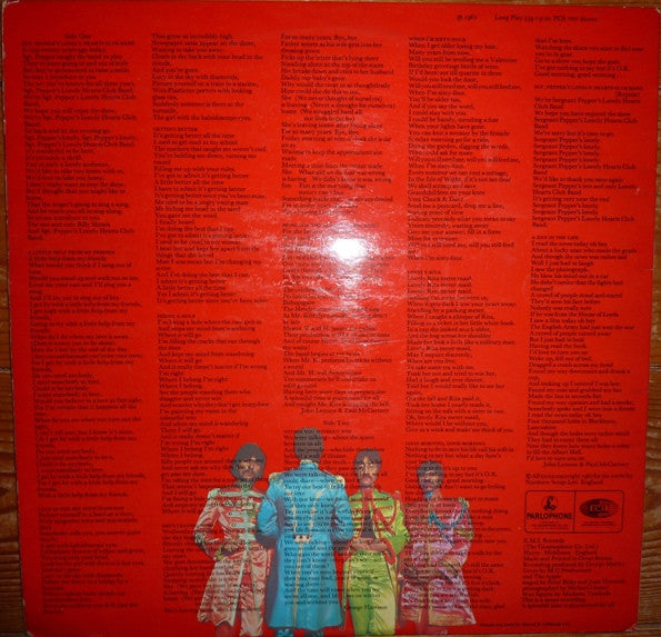 The Beatles : Sgt. Pepper's Lonely Hearts Club Band (LP, Album, RE, RP, Gra)