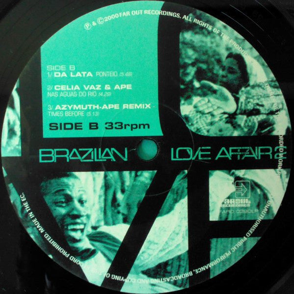 Various : Brazilian Love Affair 2 (2xLP, Comp)
