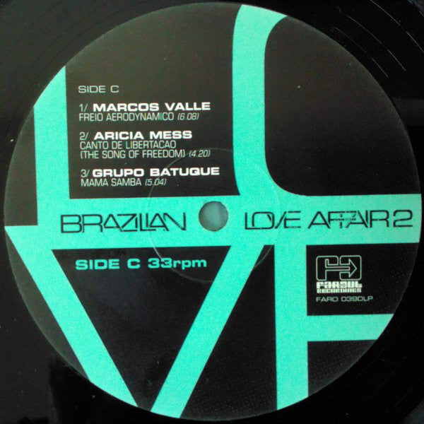 Various : Brazilian Love Affair 2 (2xLP, Comp)