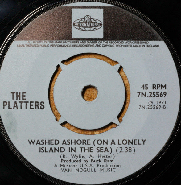 The Platters : With This Ring  (7", Single, 4-P)