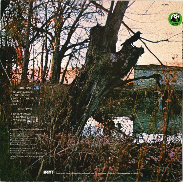 Black Sabbath : Black Sabbath (LP, Album, RE)
