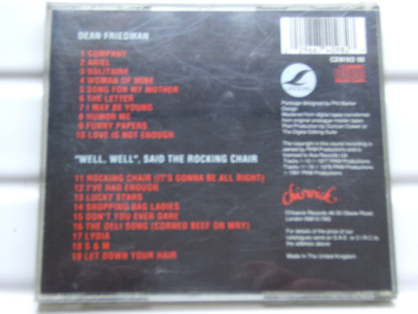 Dean Friedman : Dean Friedman / "Well, Well", Said The Rocking Chair (CD, Comp, RM, PDO)