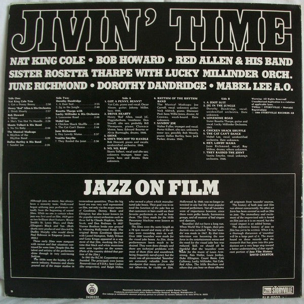 Various : Jivin' Time (LP, Comp)