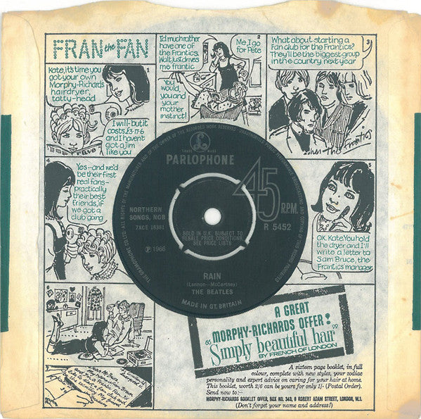 The Beatles : Paperback Writer (7", Single, Mono)