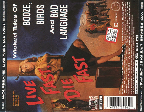 Wolfsbane : Live Fast, Die Fast (CD, Album)