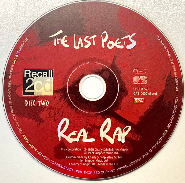The Last Poets : The Real Rap (2xCD, Comp)