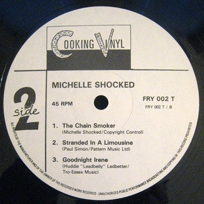 Michelle Shocked : If Love Was A Train  (12", EP)