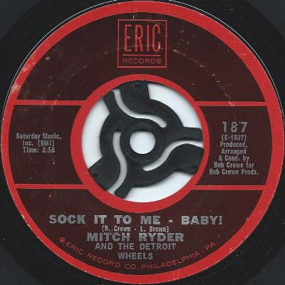 Mitch Ryder And The Detroit Wheels* / Norma Tanega : Sock It To Me - Baby! / Walkin' My Cat Named Dog (7", Single)