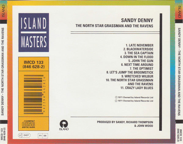 Sandy Denny : The North Star Grassman And The Ravens (CD, Album, RE, PMD)