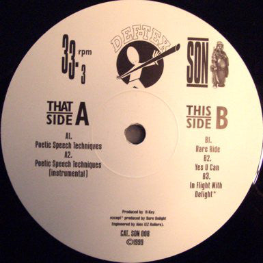Def Tex : Poetic Speech Techniques (12")