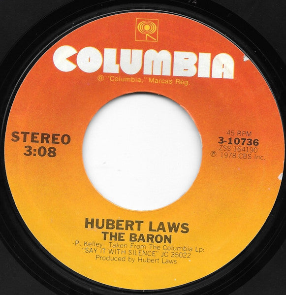 Hubert Laws : False Faces (7", Single)