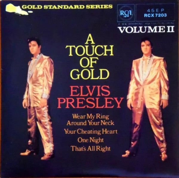Elvis Presley : A Touch Of Gold Vol. 2 (7", EP, RE)
