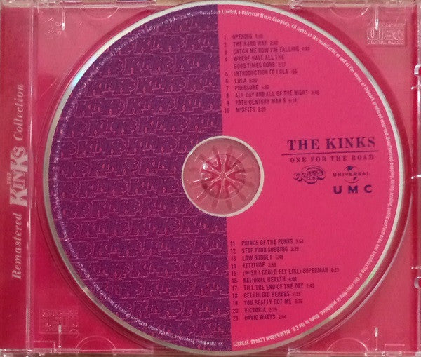 The Kinks : One For The Road (HDCD, Album, RE, RM)