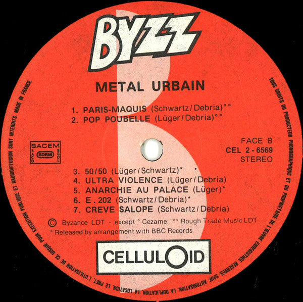 Metal Urbain* : Les Hommes Morts Sont Dangereux (LP, Comp)