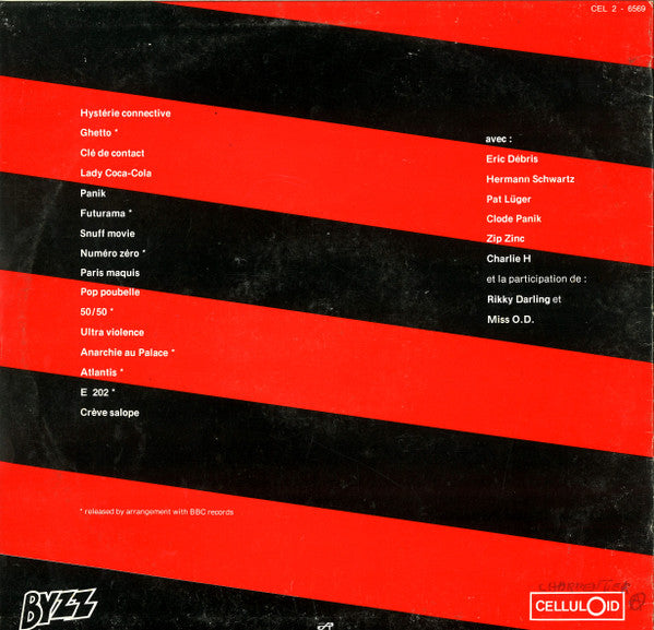 Metal Urbain* : Les Hommes Morts Sont Dangereux (LP, Comp)