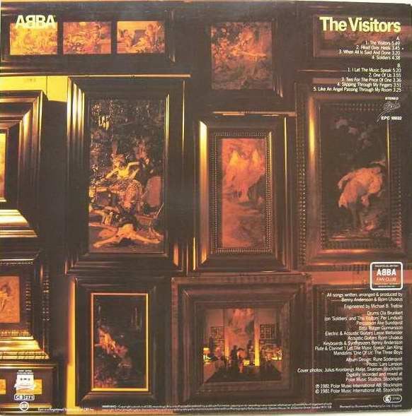ABBA : The Visitors (LP, Album)