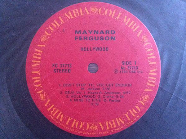 Maynard Ferguson : Hollywood (LP, Album)