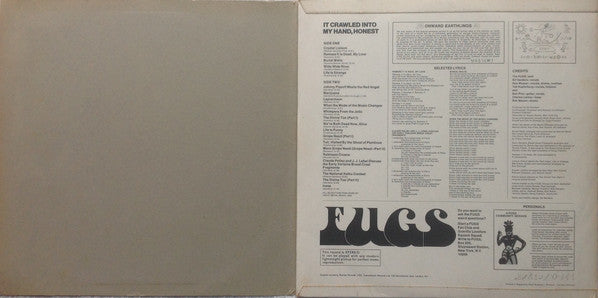 The Fugs : It Crawled Into My Hand, Honest (LP, Album, Gat)