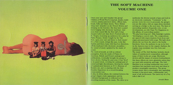 Soft Machine : Volumes One And Two (CD, Comp, RE, Son)
