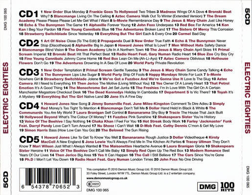 Various : 100 Hits Electric Eighties (5xCD, Comp + Box)