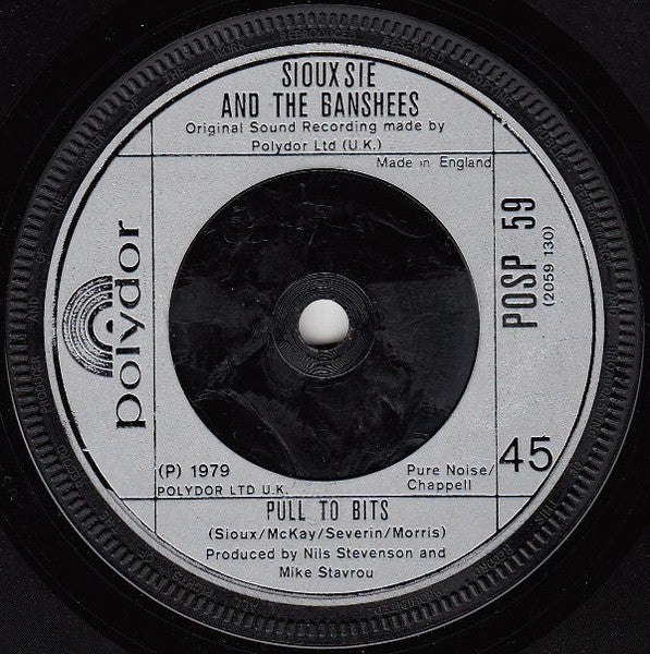 Siouxsie And The Banshees* : Playground Twist (7", Single, Sil)