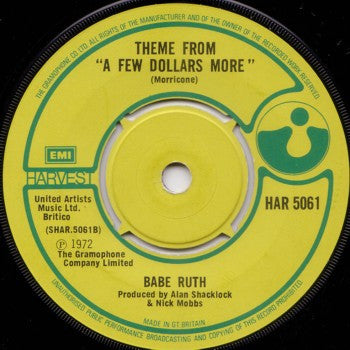 Babe Ruth : Wells Fargo (7", Single)