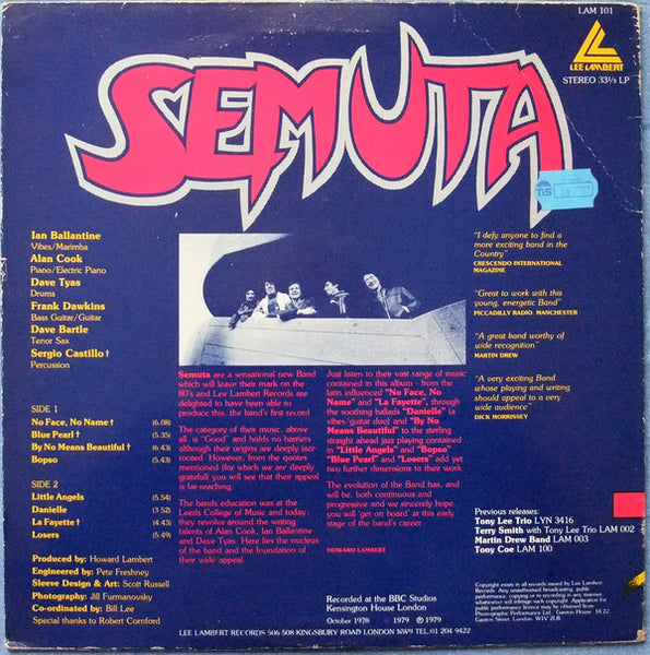 Semuta (2) : Semuta (LP, Album)