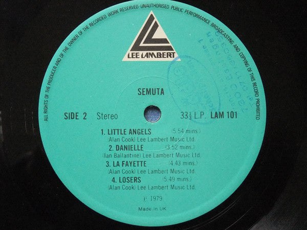 Semuta (2) : Semuta (LP, Album)