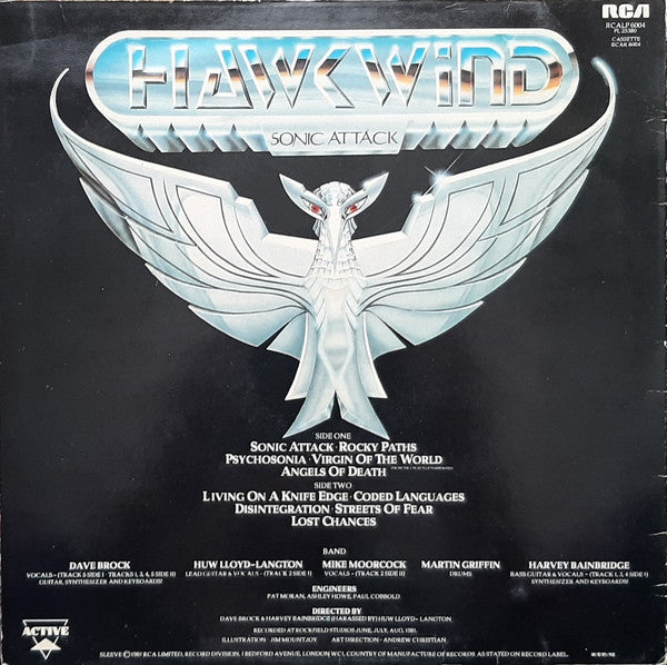 Hawkwind : Sonic Attack (LP, Album, MP)