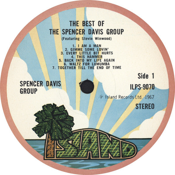 The Spencer Davis Group Featuring Steve Winwood : The Best Of  The Spencer Davis Group Featuring Steve Winwood (LP, Comp, RP)