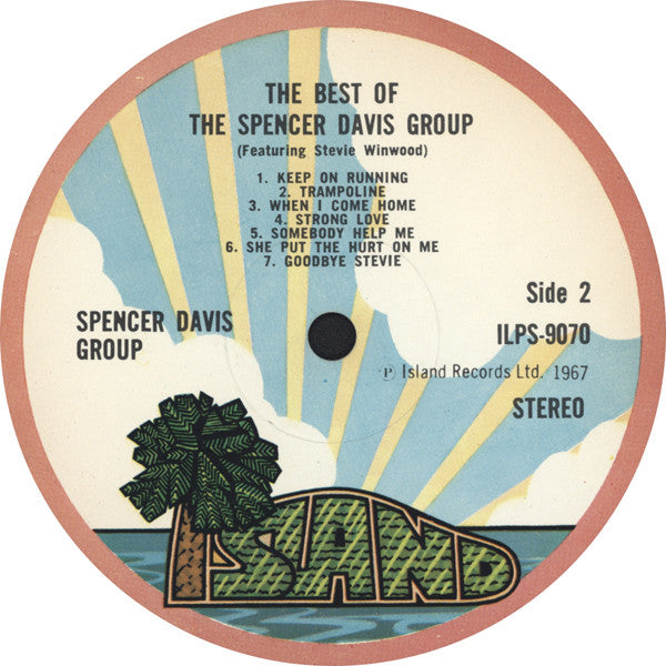 The Spencer Davis Group Featuring Steve Winwood : The Best Of  The Spencer Davis Group Featuring Steve Winwood (LP, Comp, RP)