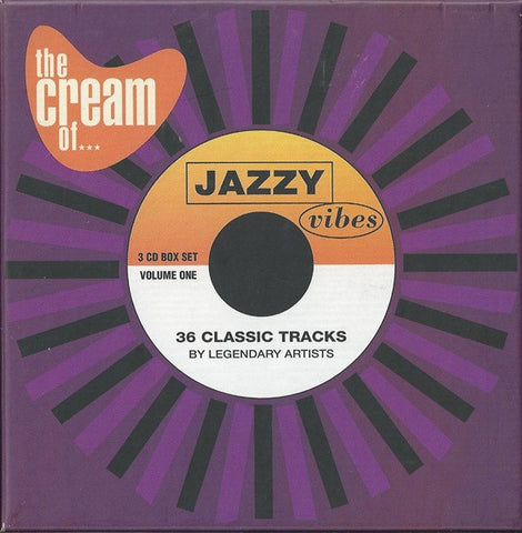 Various : The Cream Of... Jazzy Vibes Volume 1 (3xCD, Comp, Box)