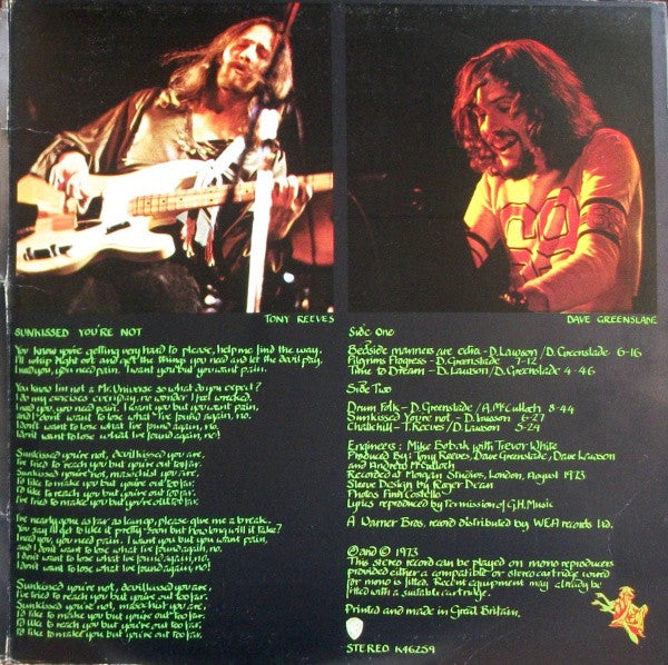 Greenslade : Bedside Manners Are Extra (LP, Album, Gat)
