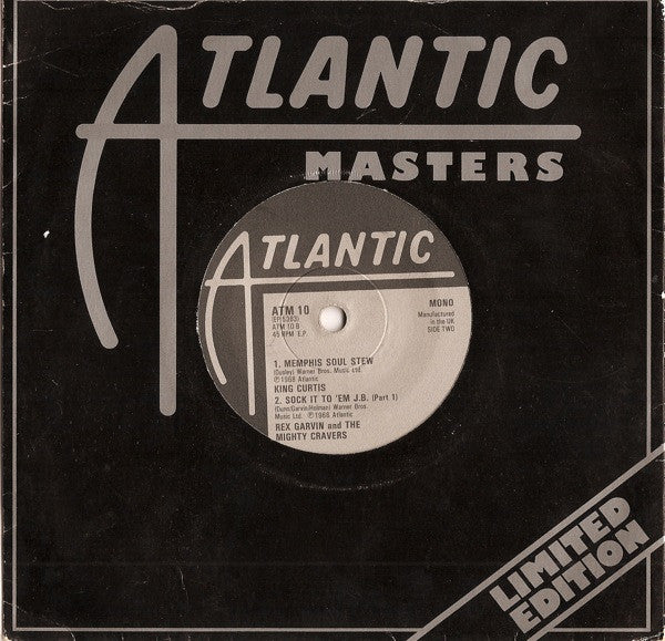 Booker T And The M.G.'S* / King Curtis / Rex Garvin And The Mighty Cravers* : Green Onions / Chinese Checkers / Memphis Soul Stew / Sock It To 'Em J.B. (Part 1) (7", EP, Mono, Ltd)
