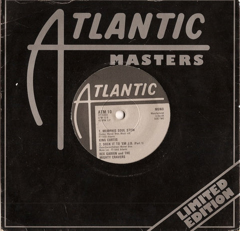 Booker T And The M.G.'S* / King Curtis / Rex Garvin And The Mighty Cravers* : Green Onions / Chinese Checkers / Memphis Soul Stew / Sock It To 'Em J.B. (Part 1) (7", EP, Mono, Ltd)