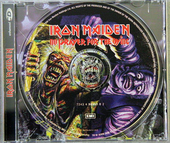 Iron Maiden : No Prayer For The Dying (CD, Album, Enh, RE, RM)