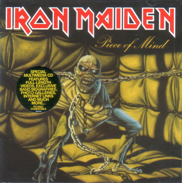 Iron Maiden : Piece Of Mind (CD, Album, Enh, RE, RM, RP)
