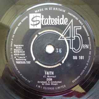 Dion (3) : Sandy / Faith (7")