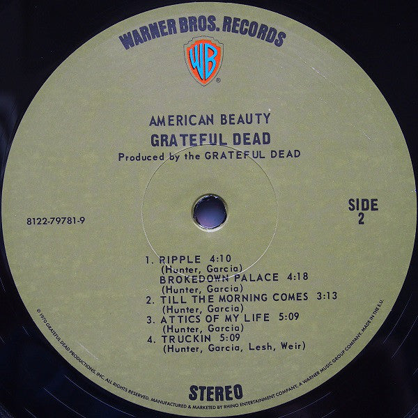 The Grateful Dead : American Beauty (LP, Album, RE, 180)