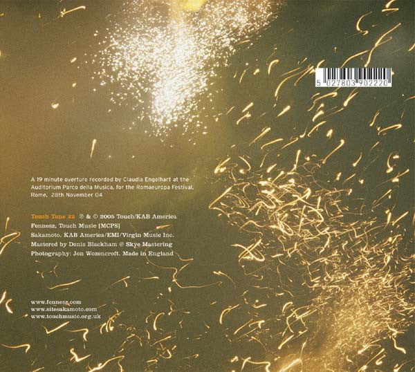 Fennesz + Sakamoto : Sala Santa Cecilia (CD, EP)