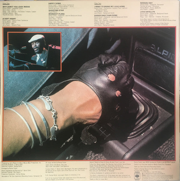 Ronnie Foster : Love Satellite (LP, Album)