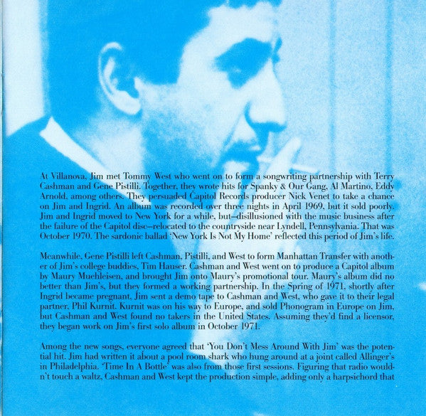 Jim Croce : Time In A Bottle (The Definitive Collection) (2xCD, Comp)